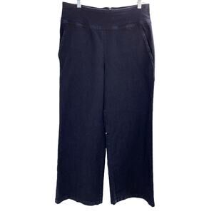 “G.I.L.I.” Xtra wide leg Dark Wash Faux Pockets Back Zipper 12P